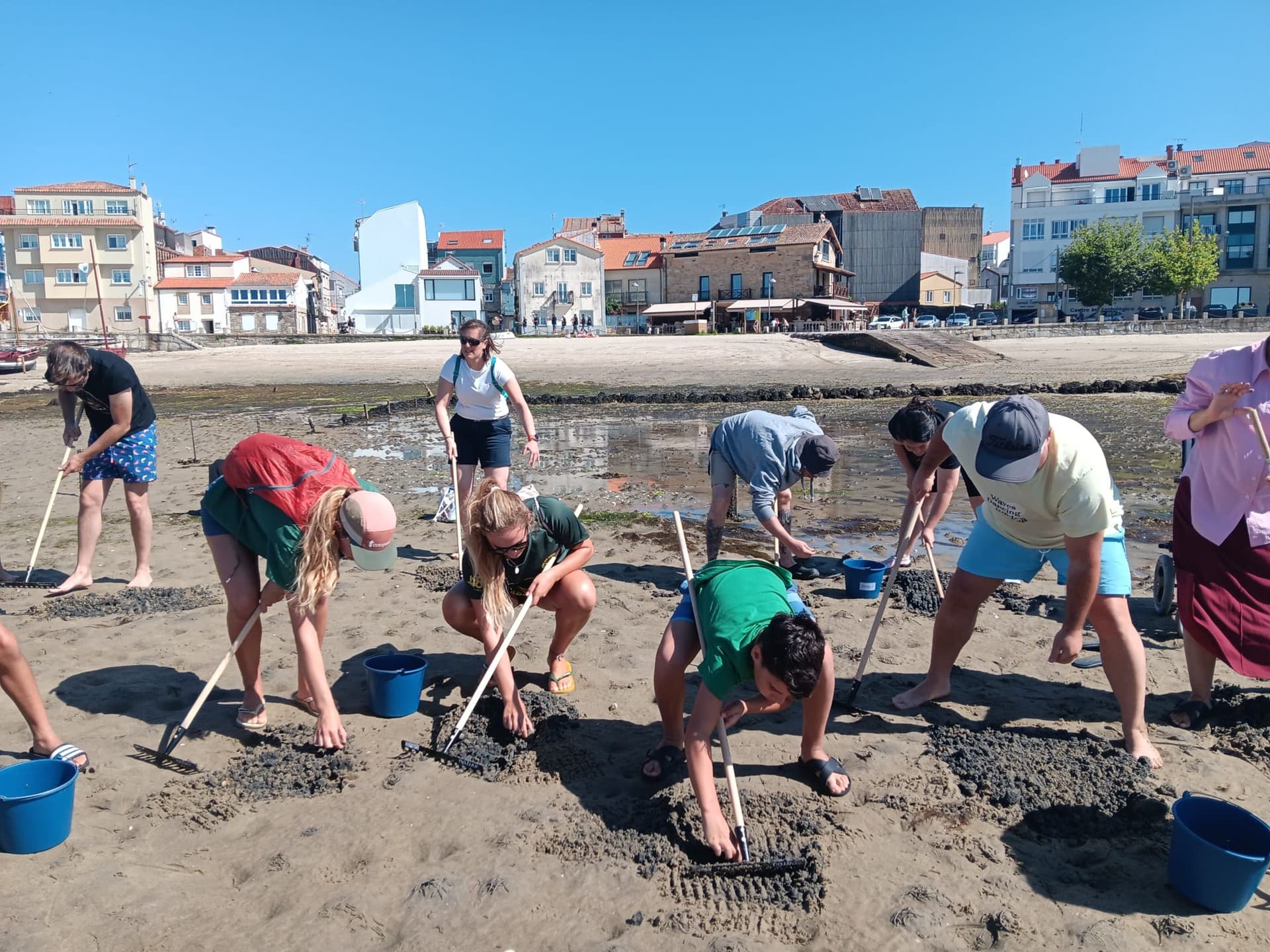Taller de marisqueo en Vilagarcía
