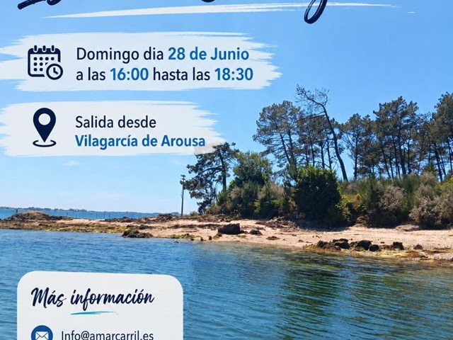 VISITA GUIADA A LA ISLA DE CORTEGADA DOMINGO 28 DE JUNIO